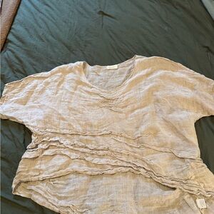 Elegant Gray Women's Blouse